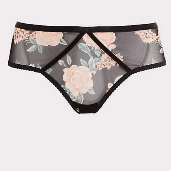 torrid Intimates & Sleepwear Panties Torrid Mesh Strappy Hipster